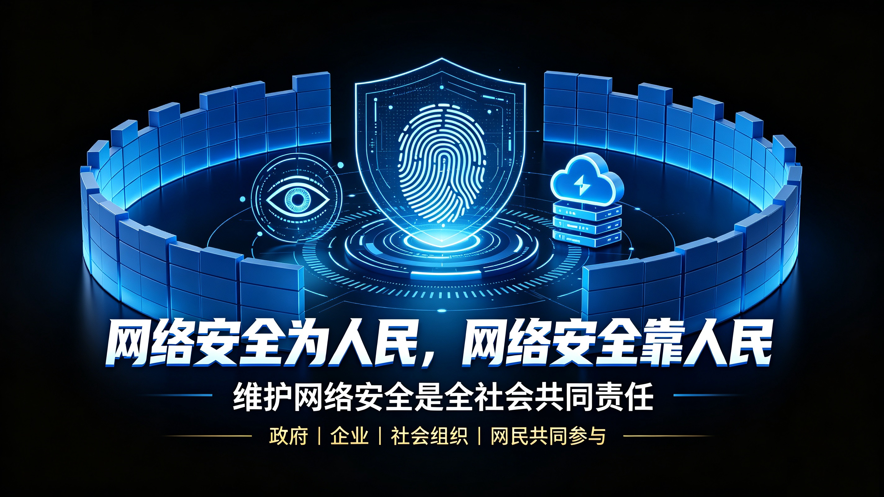 “网络安全为人民，网络安全靠人民”